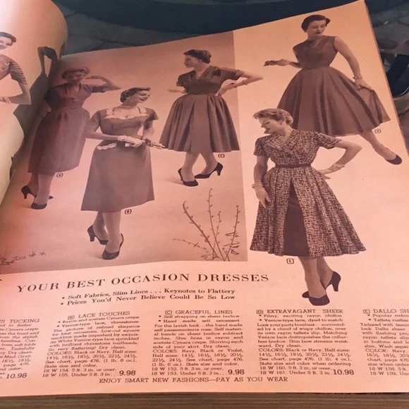 Spiegel 1954 Pink Catalog - Picture 6 of 14